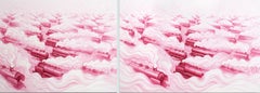 Pink Freud's Dream (Pink Freud and the Pleasant Horizon) (diptych in 2 panels)