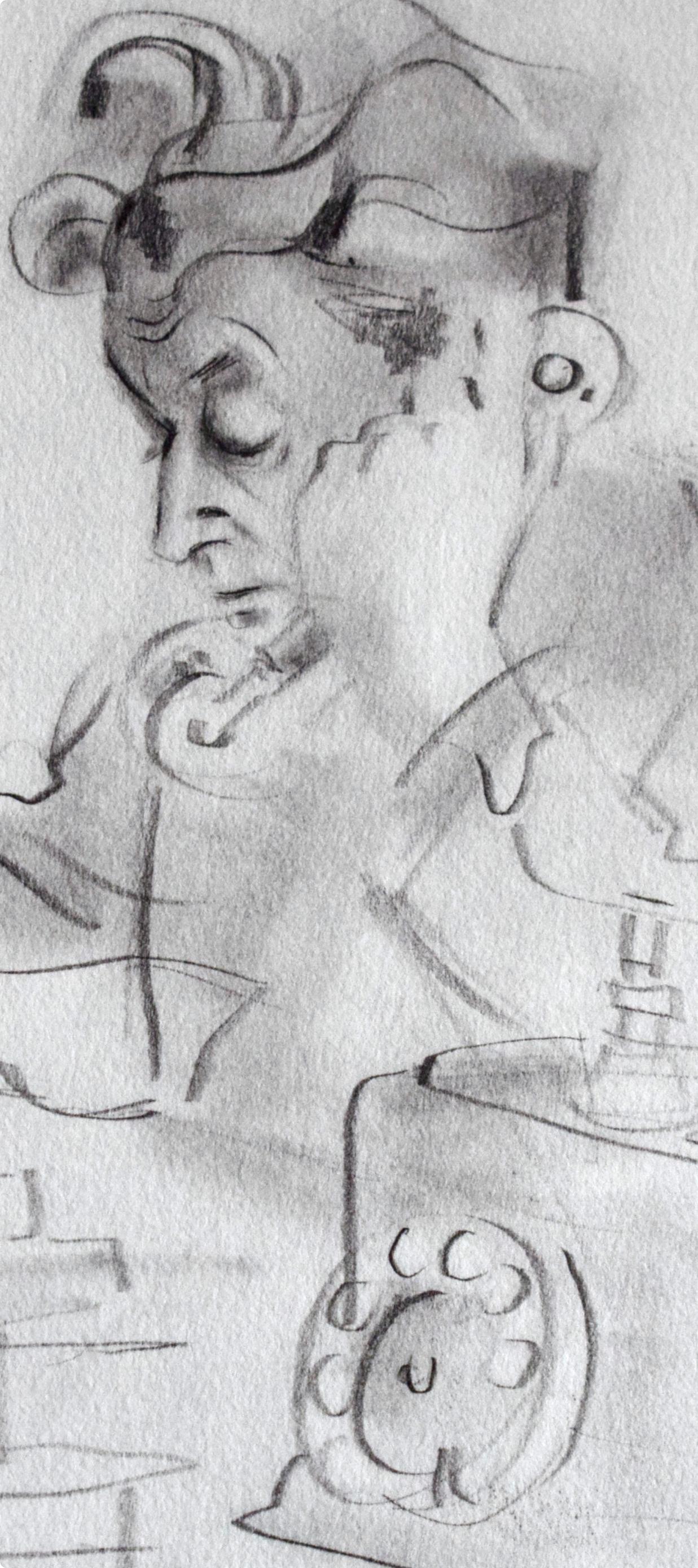 Warnod, Composition, Les Peintres mes amis (après) - Print de André Warnod