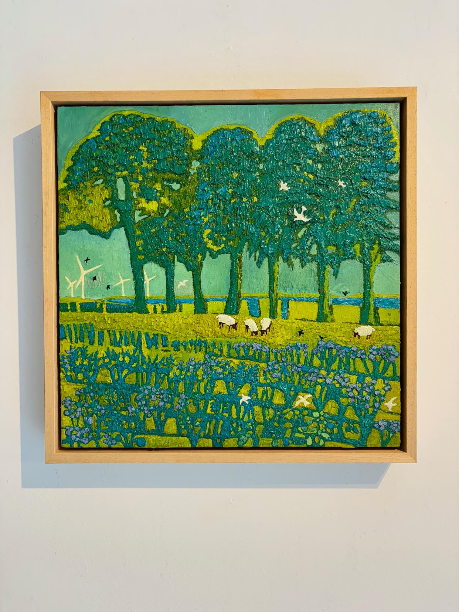 Dieses außergewöhnliche Kunstwerk ist derzeit in der Signet Contemporary Art Gallery und online ausgestellt und zu verkaufen.

Die Natur steht im Mittelpunkt von Tree Bathing, wo Andrea Allen den Betrachter in eine ruhige Waldlandschaft einlädt.