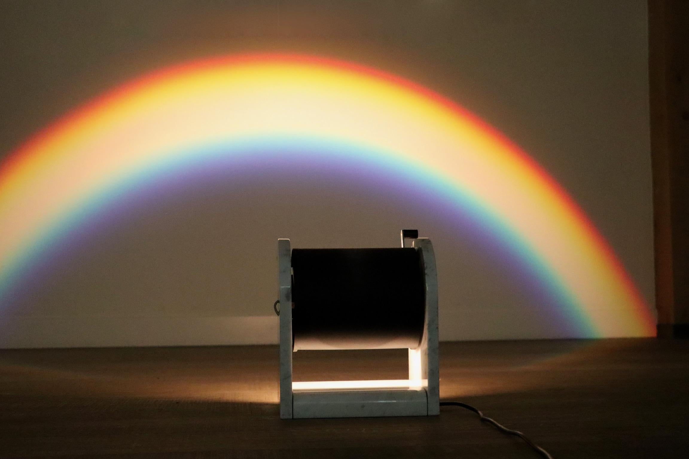 Andrea Bellosi Lámpara de mesa Arc En Ciel Studio Alchimia 1978 en Bueno estado para la venta en ABCOUDE, UT