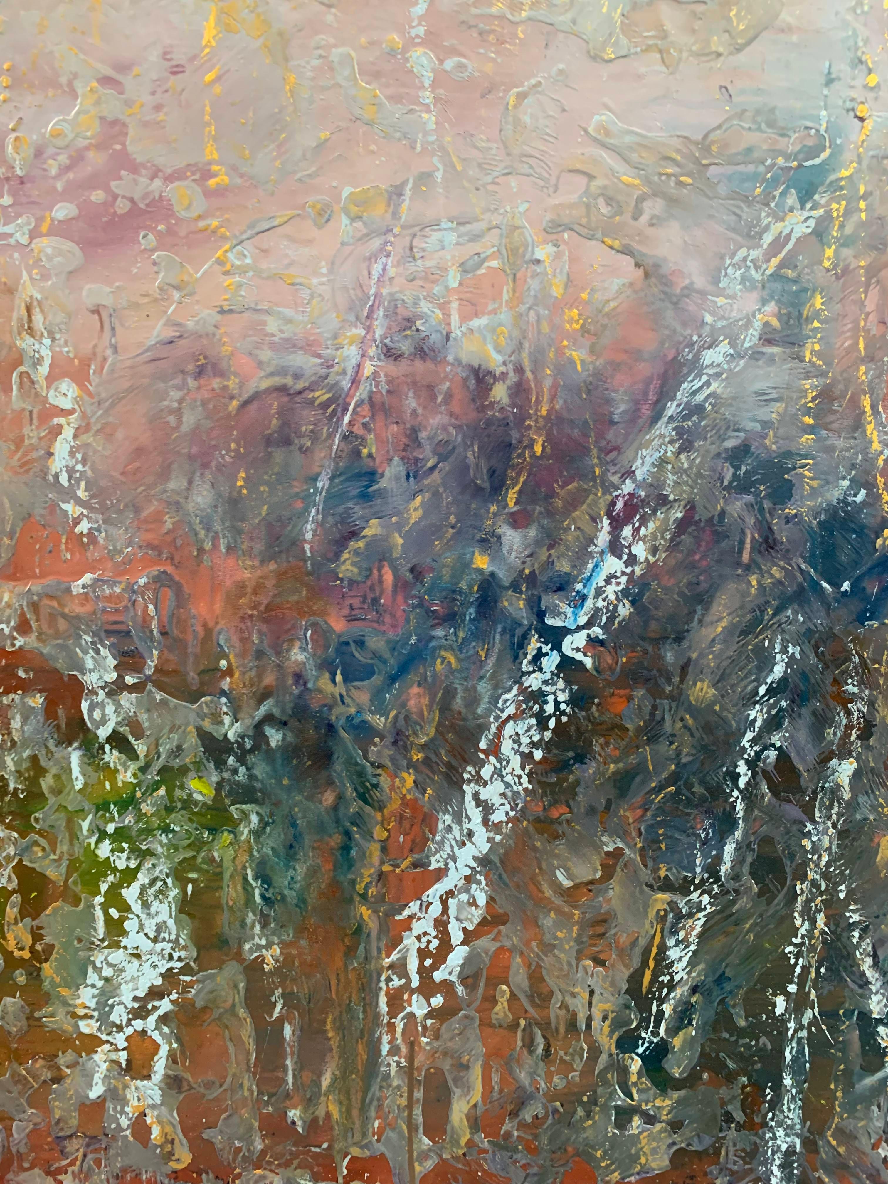 Andrea Bonfils - Golden Hour, Painting For Sale 2