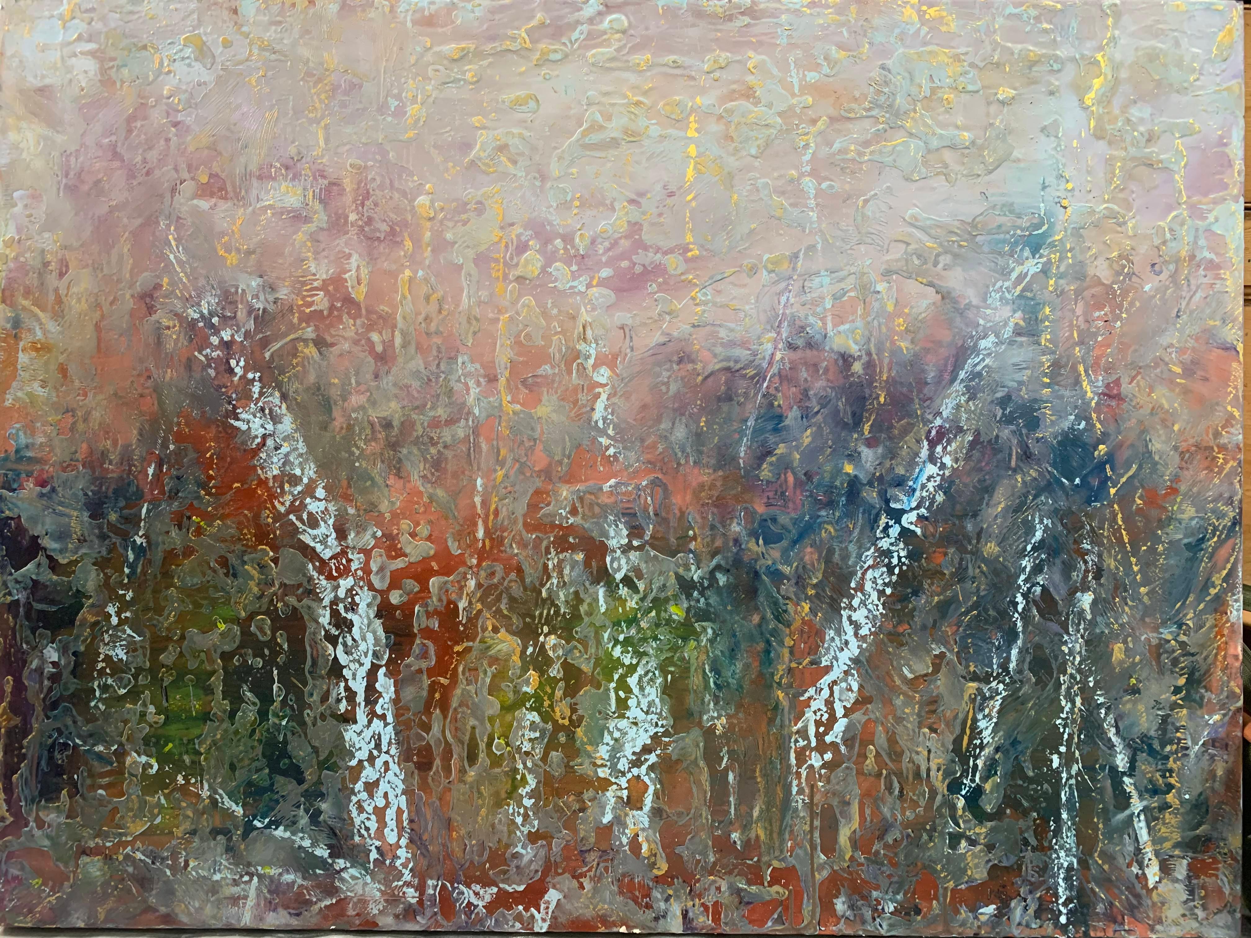 1/1, steel frame

Oil and encaustic

Size: 30" x 40"

This painting will be shipped directly from the artist's studio.