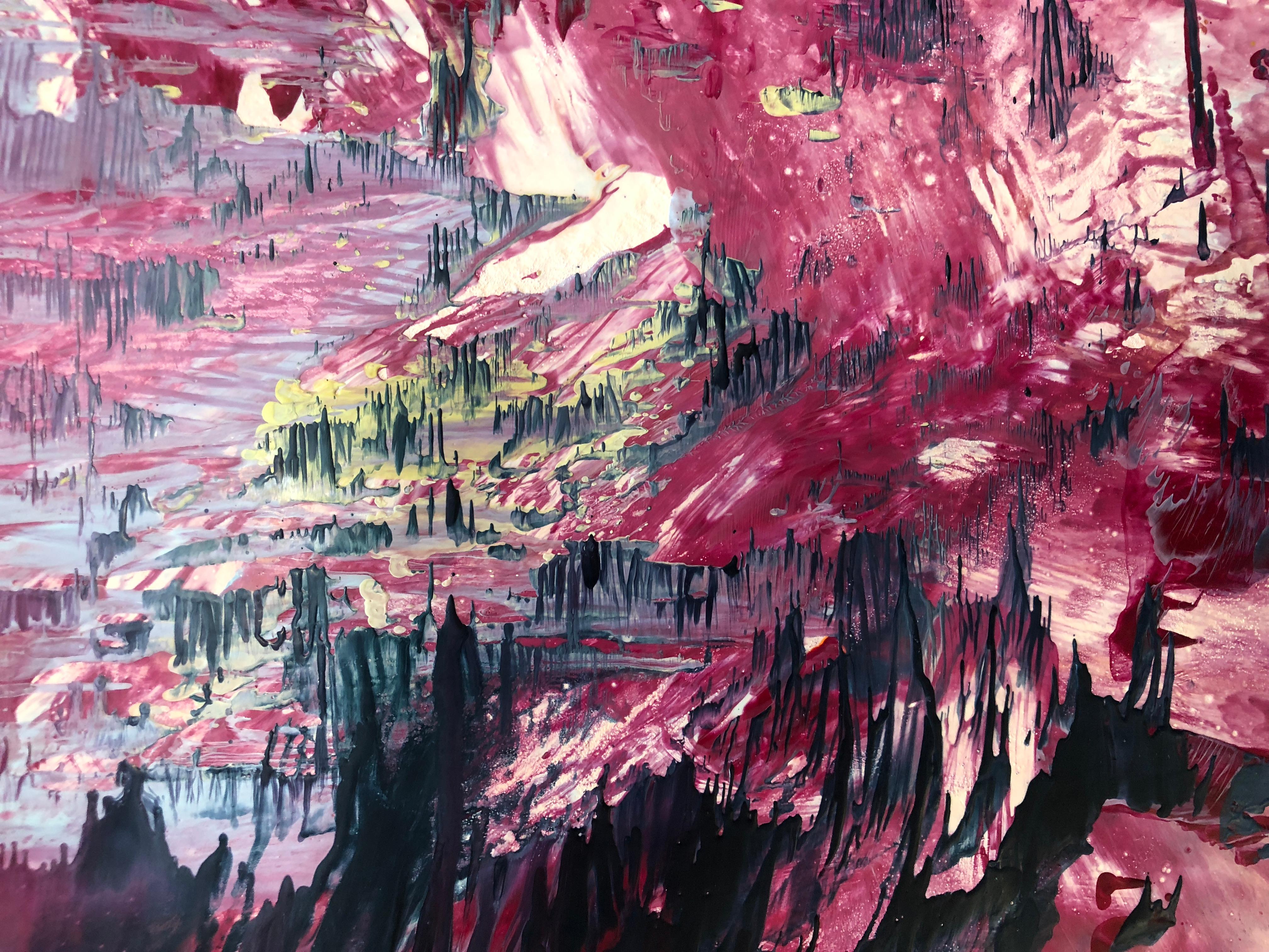 Andrea Bonfils - Molte Lune, Pittura 2019 in vendita 2