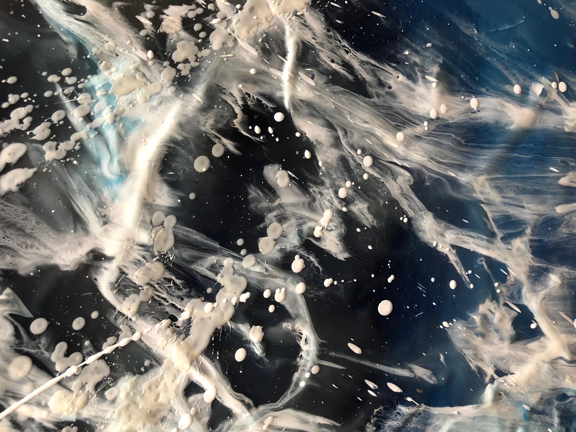 Andrea Bonfils - Trittico di tuffi, Pittura 2019 in vendita 3