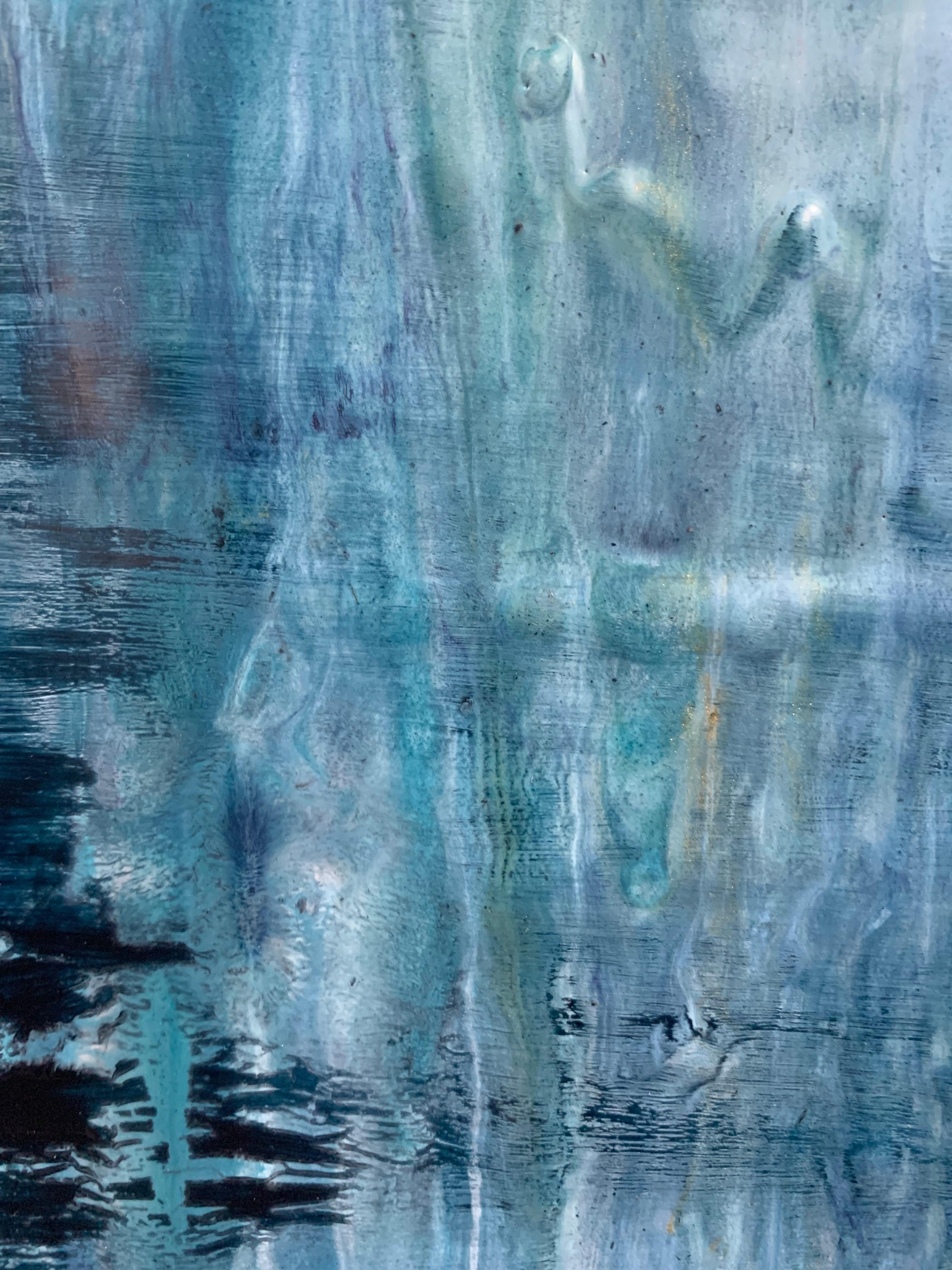 Andrea Bonfils - Luce della piscina, Pittura 2022 1