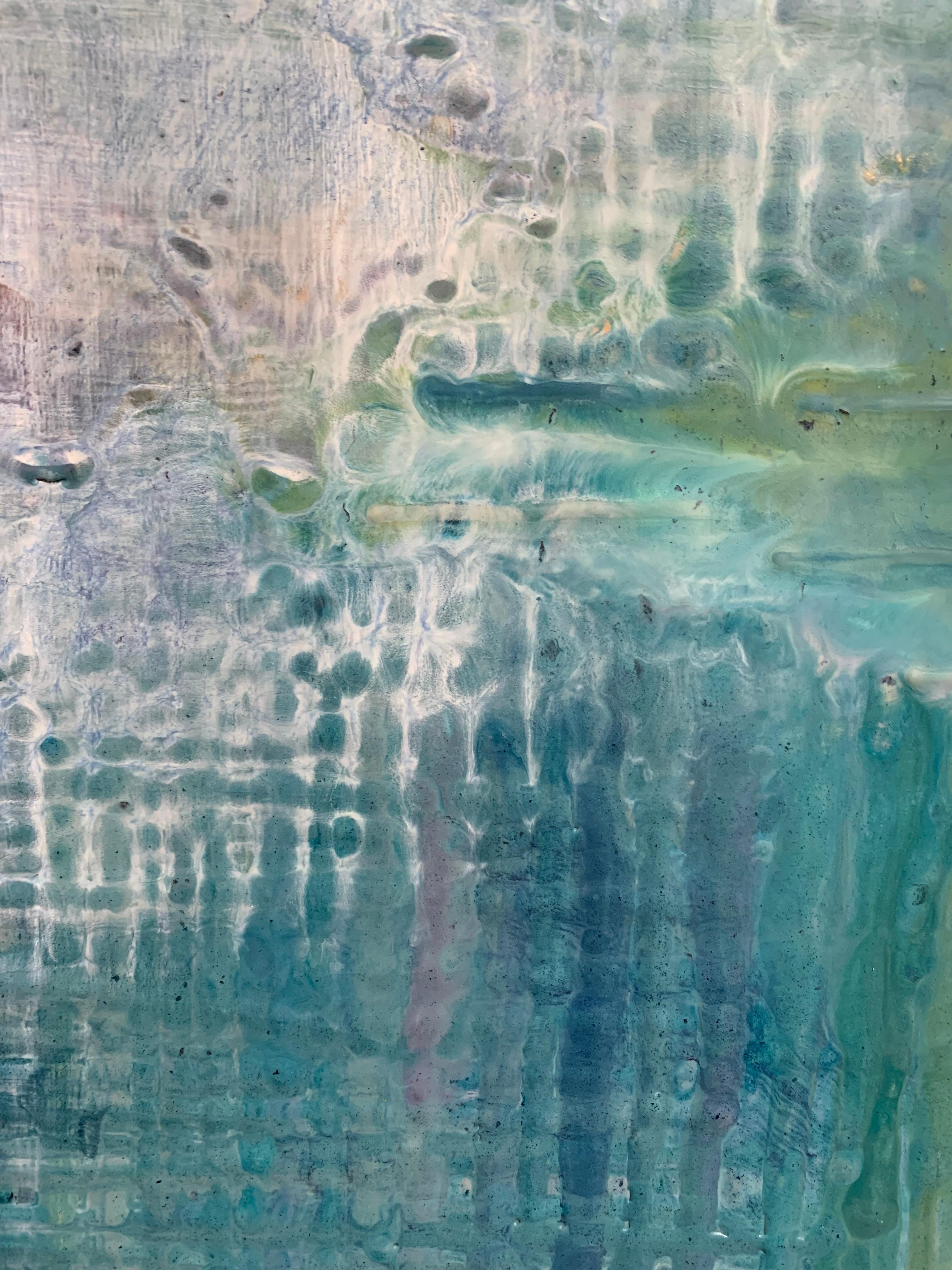 Andrea Bonfils - Luce della piscina, Pittura 2022 3