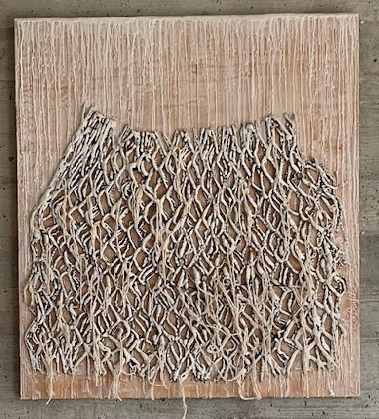 Andrea Bonfils - Wax Weave,  Painting 2022 For Sale 7