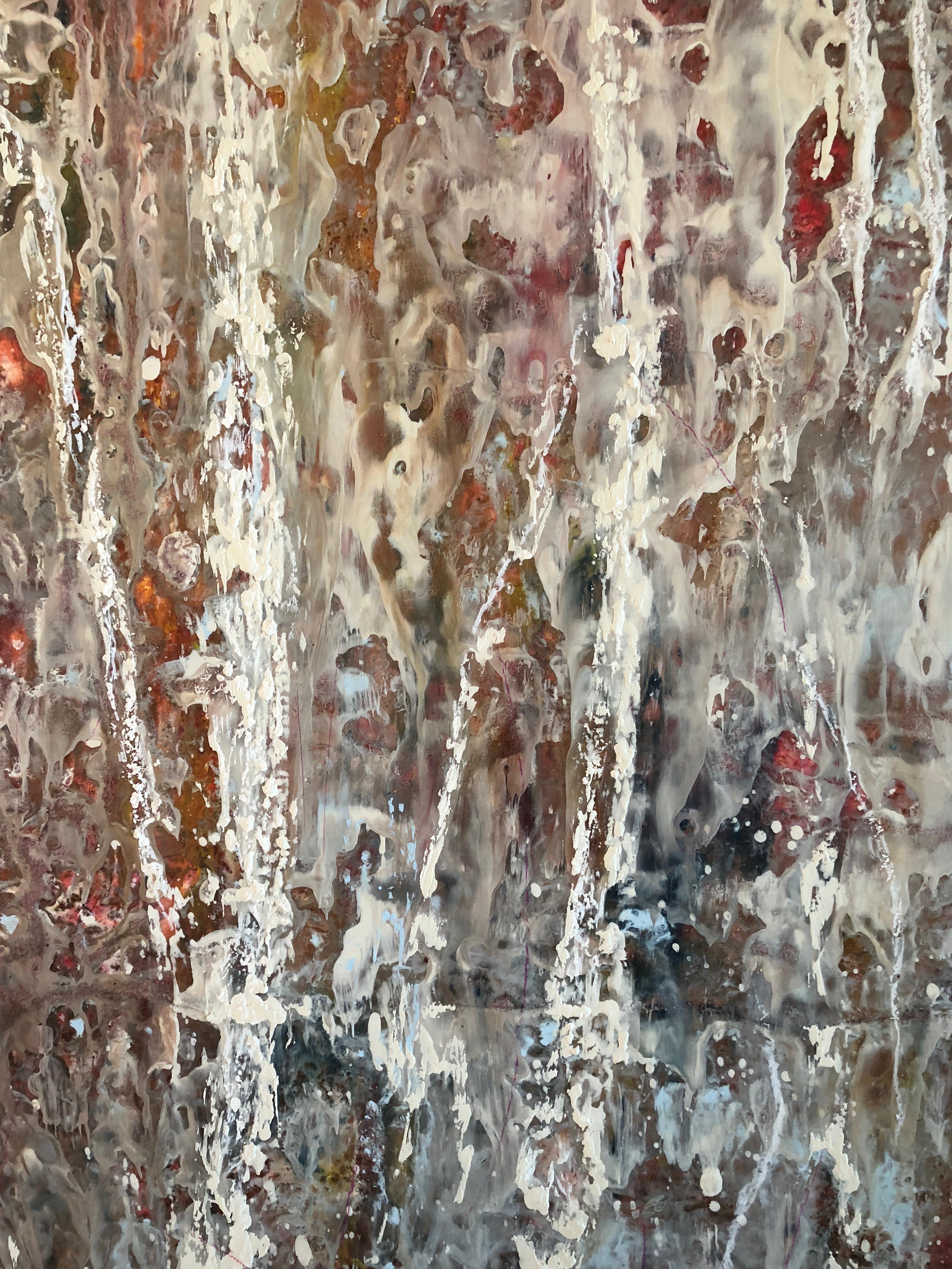 Andrea Bonfils - Wood intrecciato, pittura 2018 1