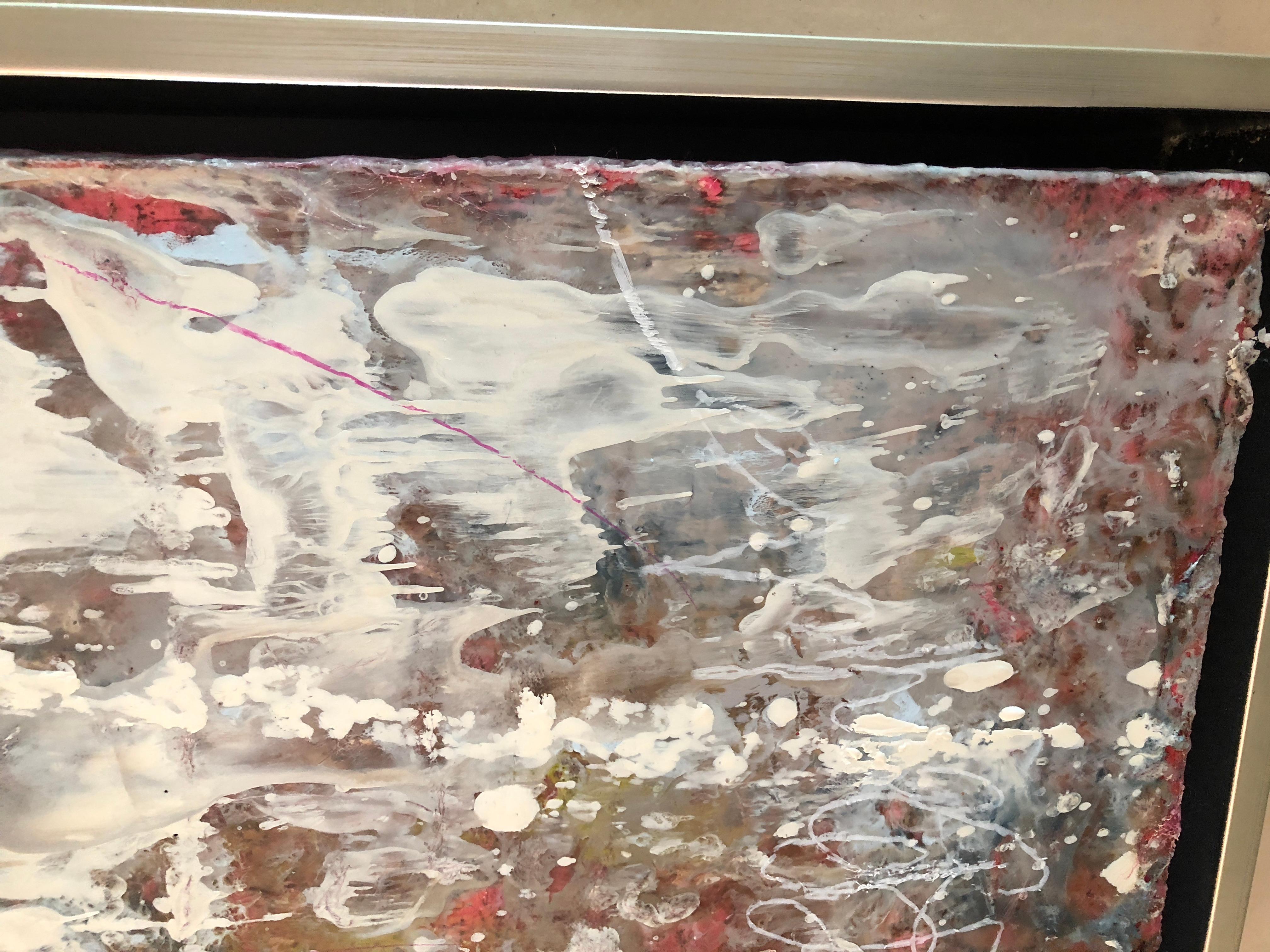 Andrea Bonfils - Wood intrecciato, pittura 2018 2