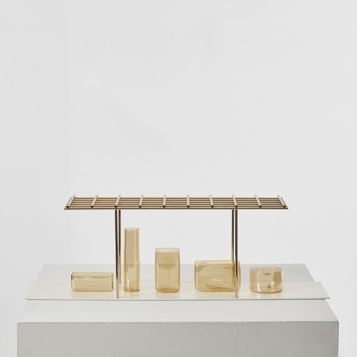 Centro de mesa Andrea Branzi 'Golden Gate' para DG Milano - Italia, 2004 Italiano en venta