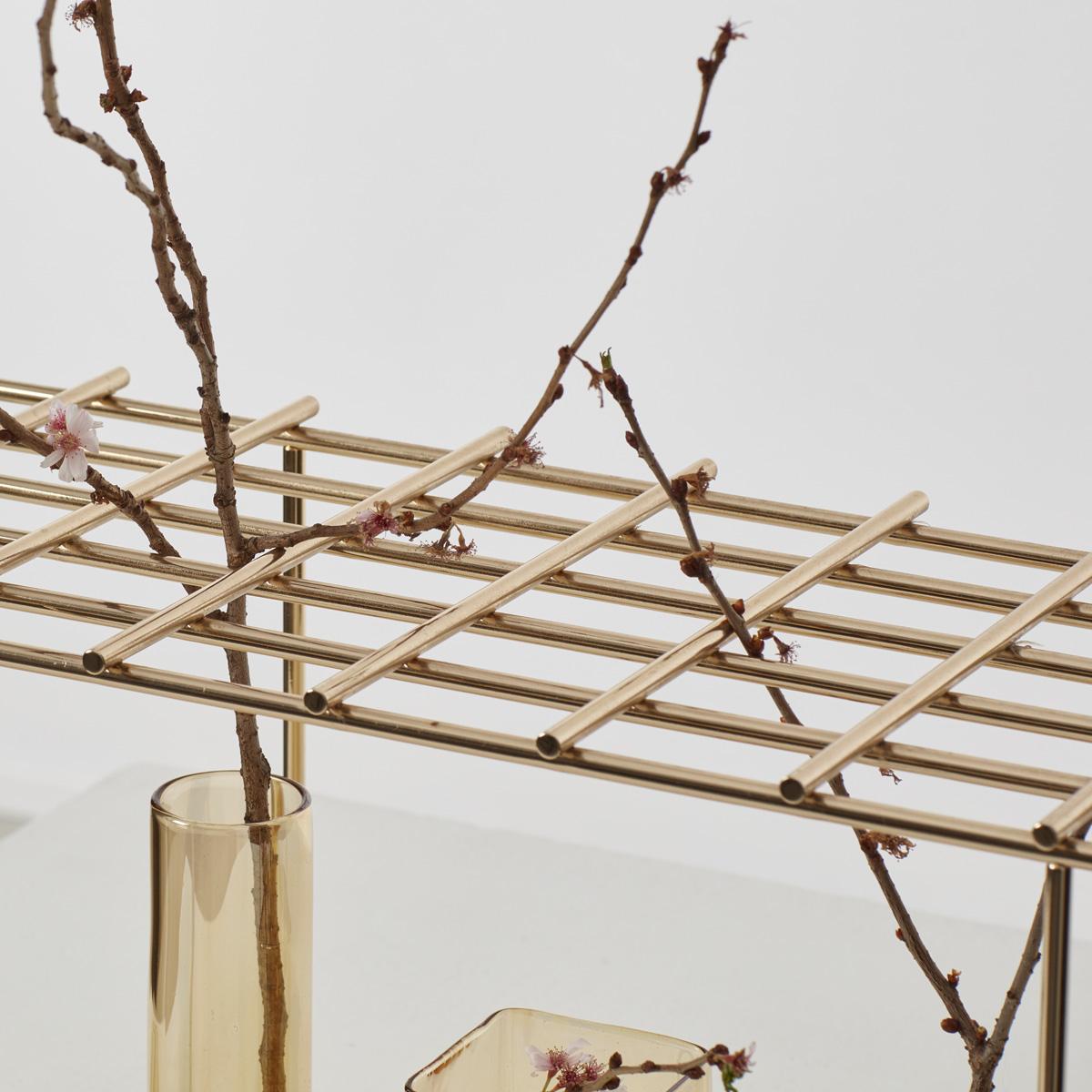 Centro de mesa Andrea Branzi 'Golden Gate' para DG Milano - Italia, 2004 Vidrio soplado en venta