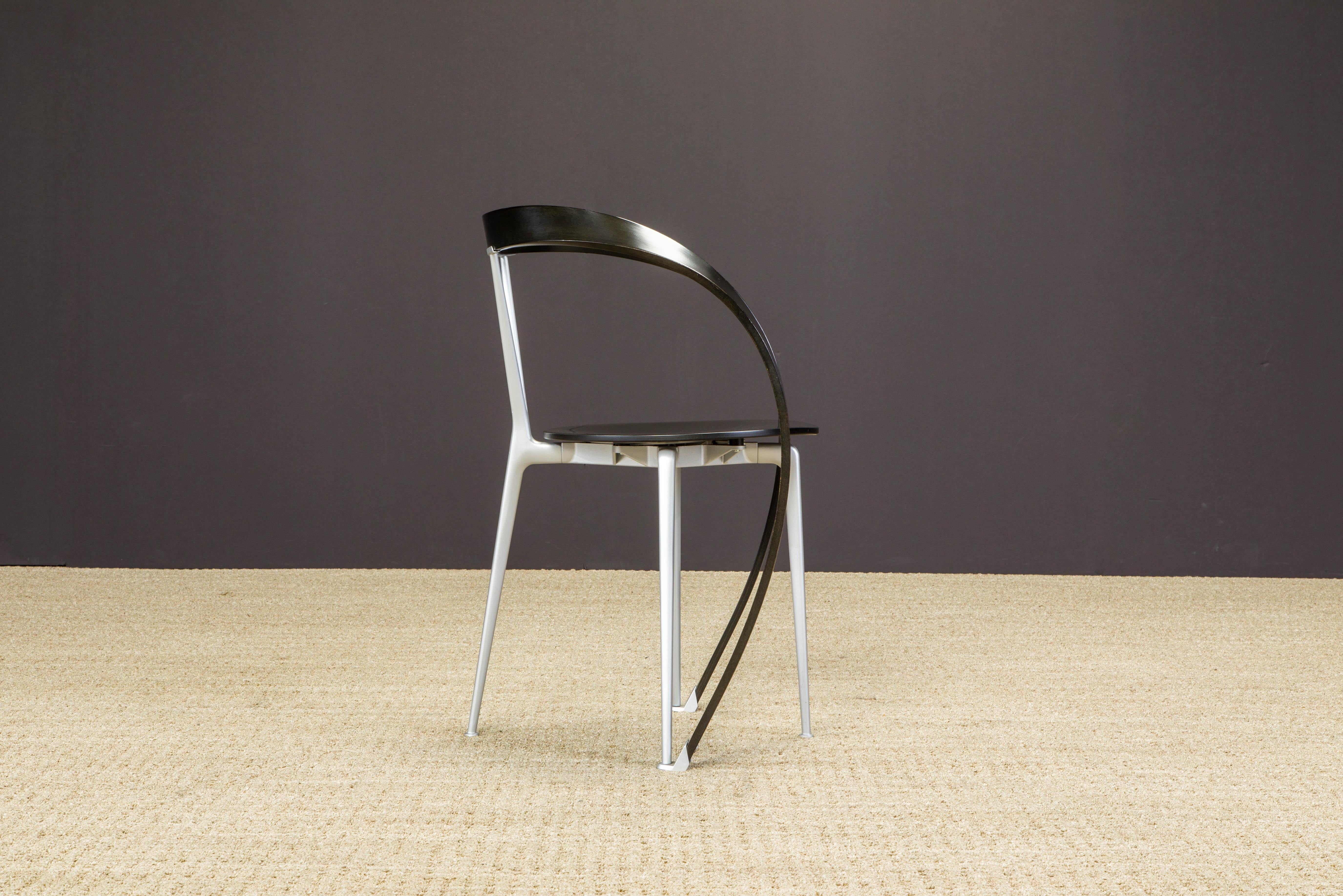 Andrea Branzi 'Revers' Postmoderne Stühle für Cassina, 1993, Sechser-Set, signiert im Angebot 4