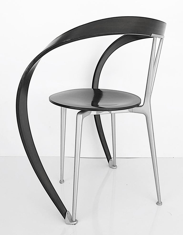Chaises postmodernes "Revers" d'Andrea Branzi pour Cassina Italia