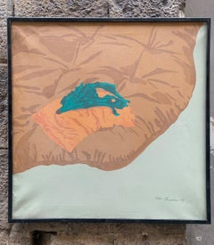 Year 1975. Still Life With Pillow And Beets. Between Pop Art And Avant-gardes