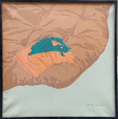 Year 1975. Still Life With Pillow And Beets. Between Pop Art And Avant-gardes