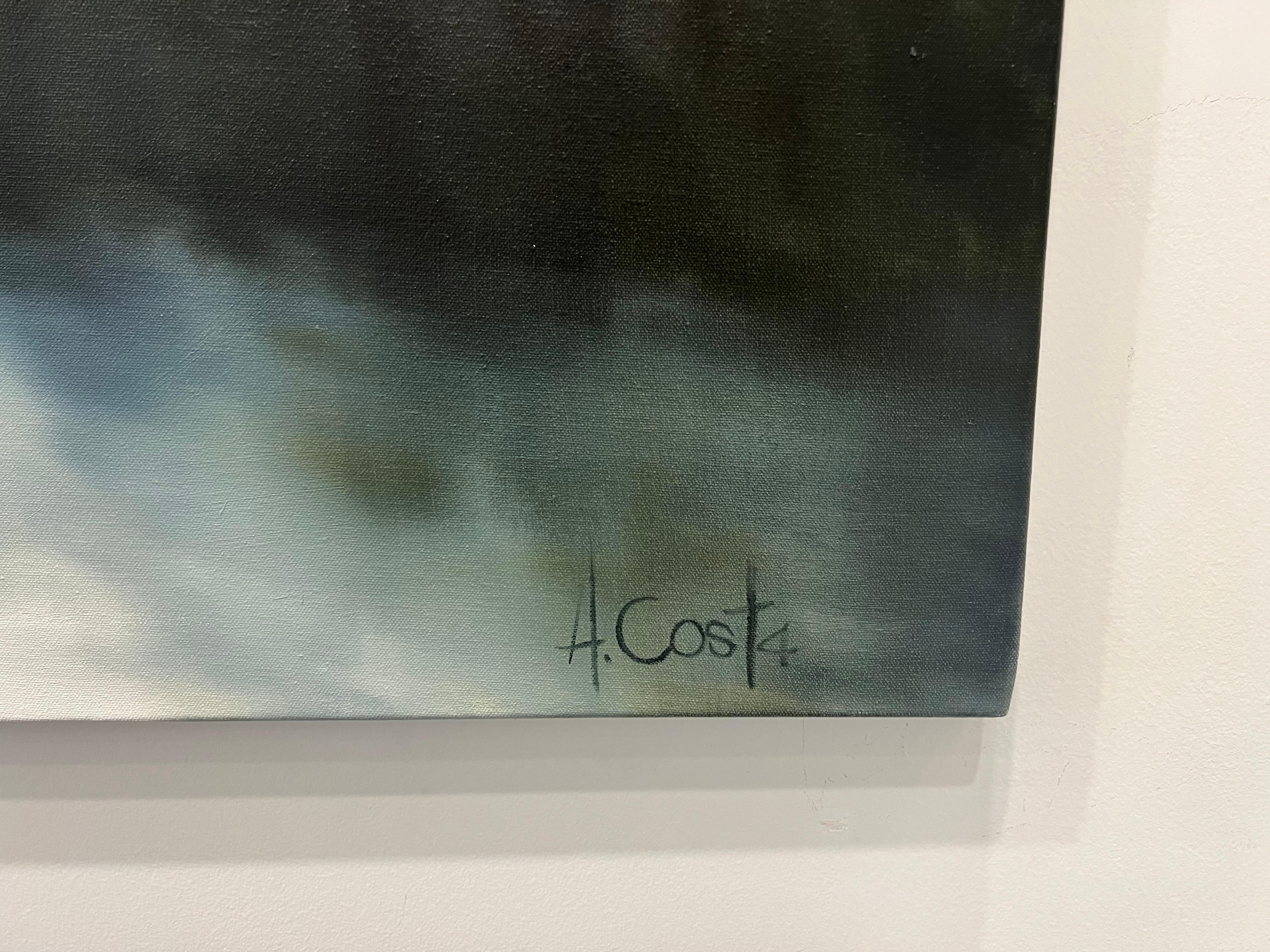 Costa approaches each painting by exploring the underlying narrative and metaphor, and emotion of the Landscape. She embraces the creative process while incorporating the classical training she received at Clayton State University and perfected with