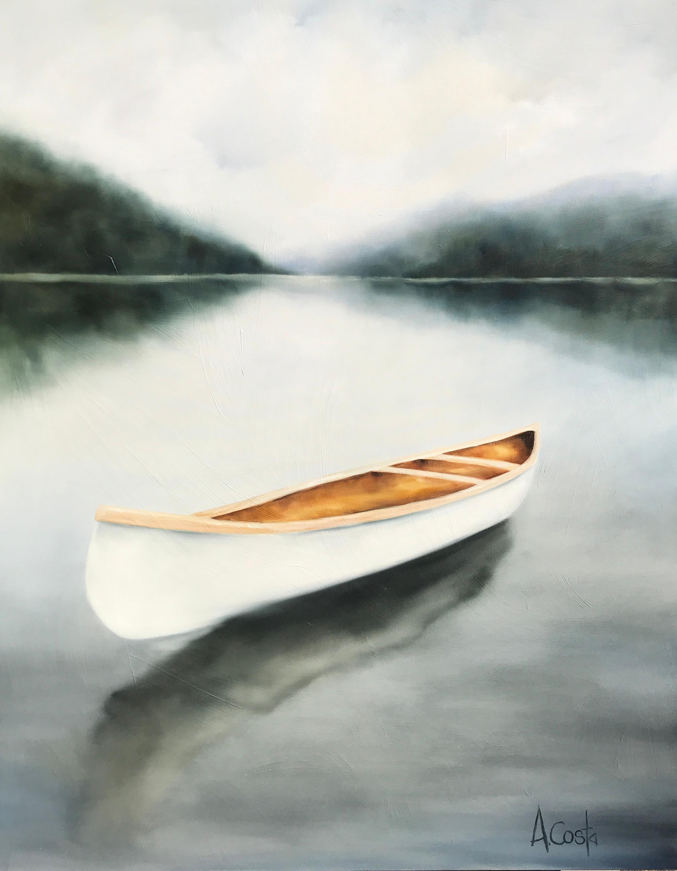 Andrea Costa's rural roots and endless love affair with the land and water are the source of inspiration for her luminous and masterful landscape paintings.

Costa approaches each painting by exploring the underlying narrative and metaphor, and