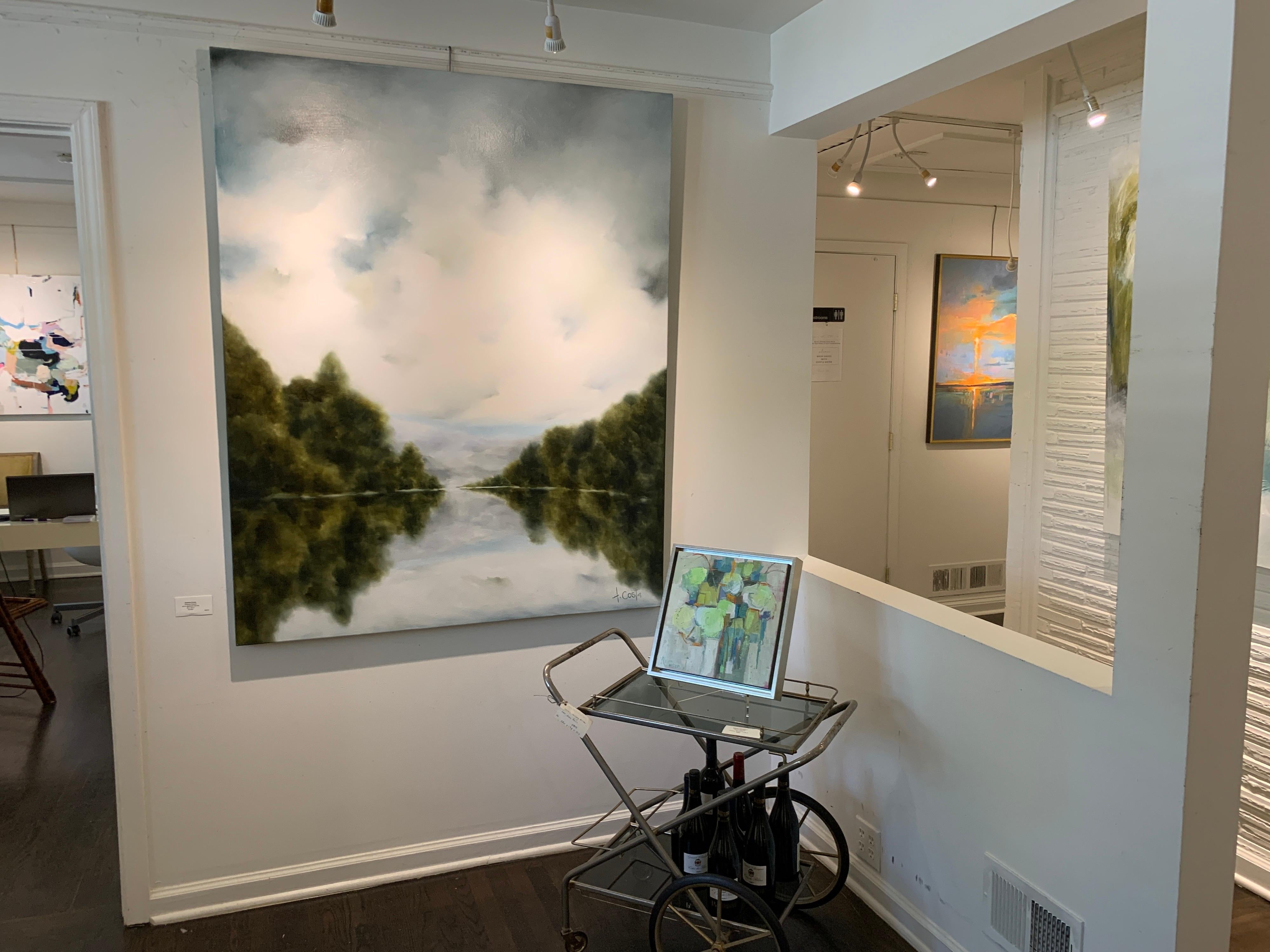 Costa approaches each painting by exploring the underlying narrative and metaphor, and emotion of the Landscape. She embraces the creative process while incorporating the classical training she received at Clayton State University and perfected with