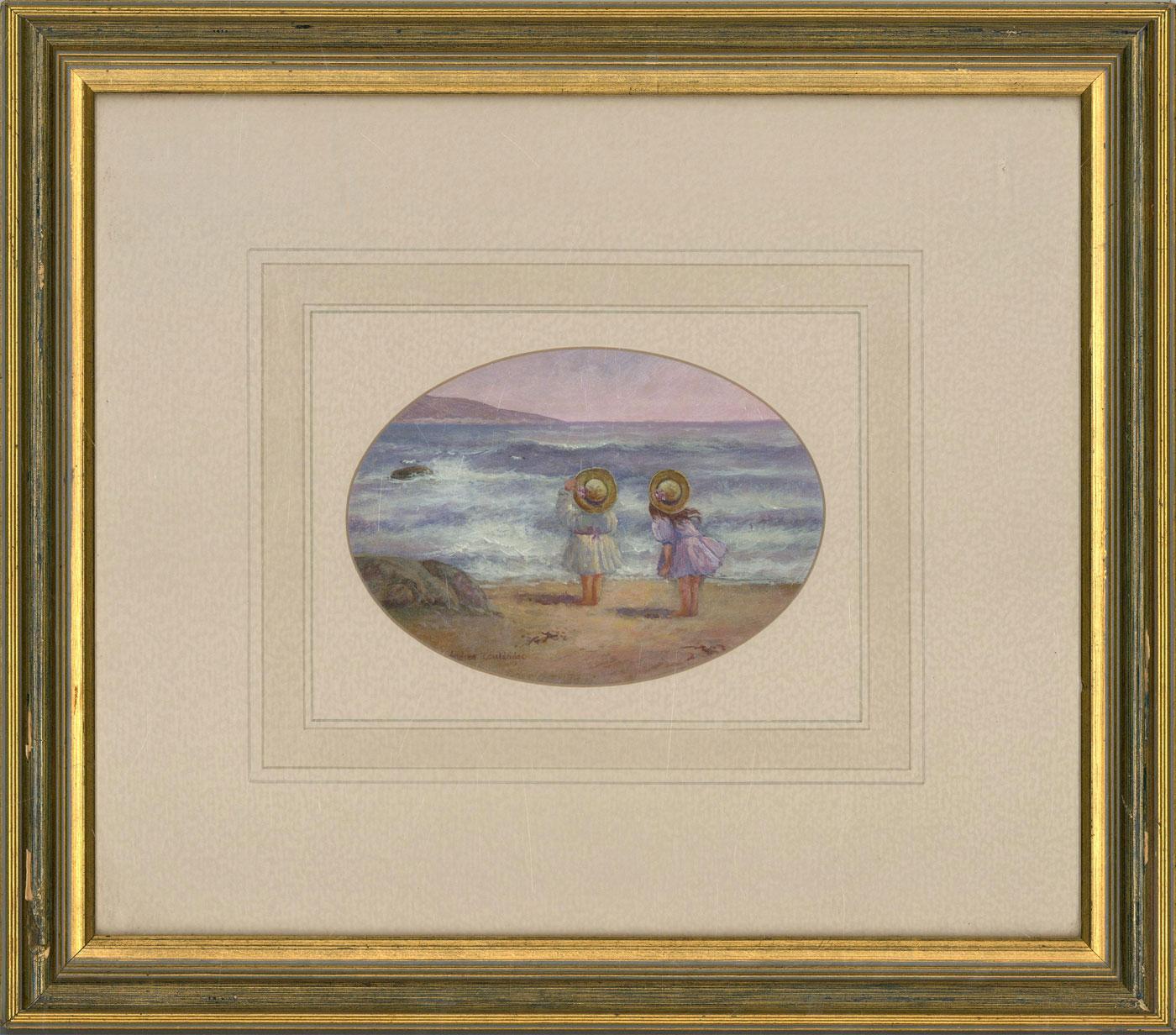Andrea Couldridge (b.1955) - Signed 20th Century Acrylic, Looking Out to Sea 3