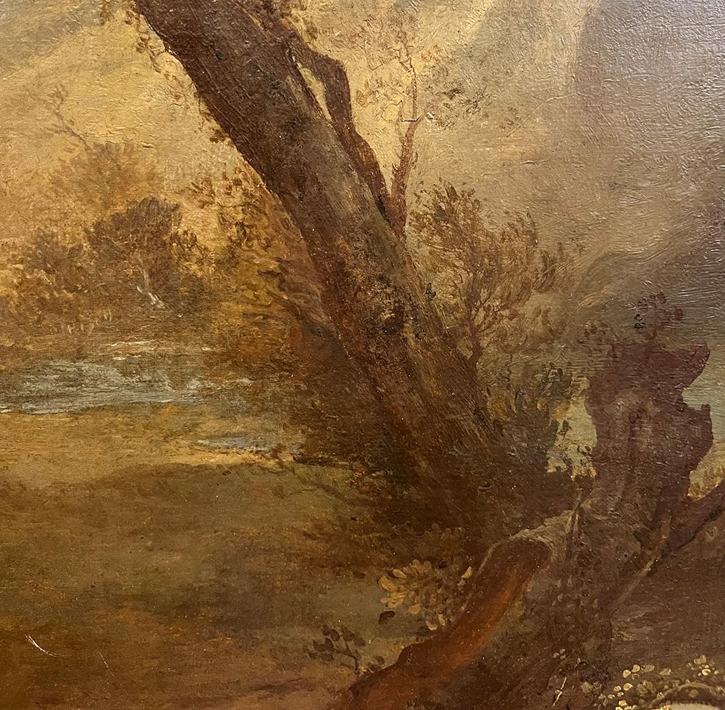 17th Century by Andrea De Lione Venus and Adonis Oil on canvas For Sale 11