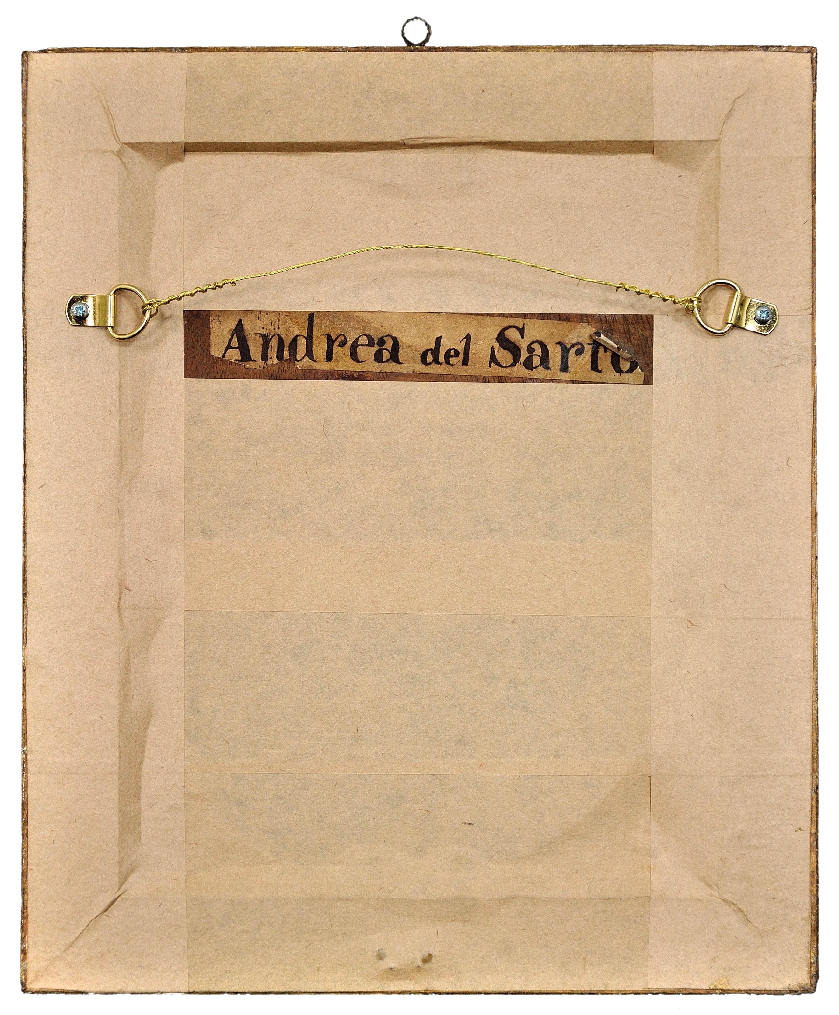 after Andrea del Sarto circa 1863. Portrait of Baccio Bandinelli. Uffizi Gallery For Sale 1