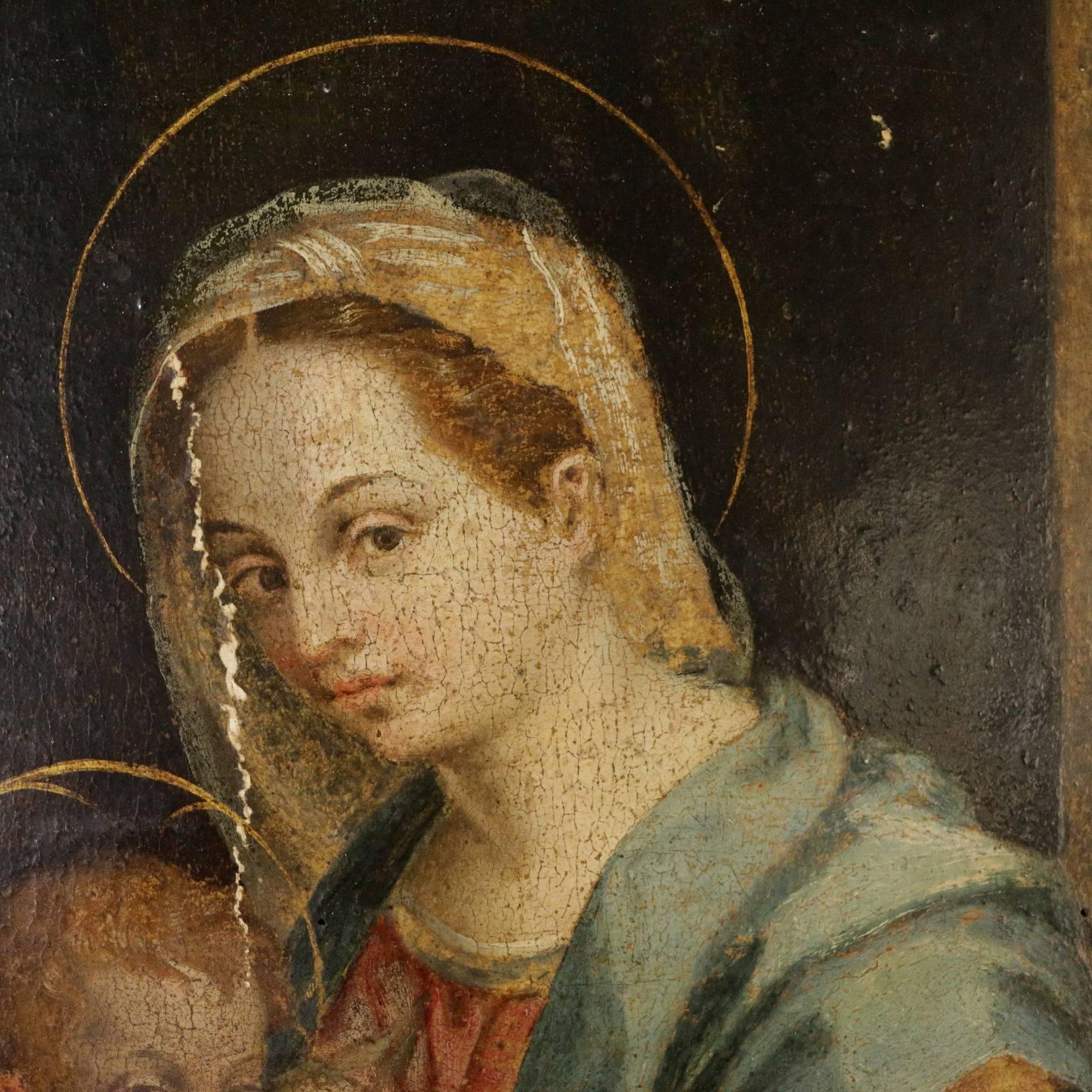 Copy from Andrea Del Sarto Holy Family Barberini 17th Century 1
