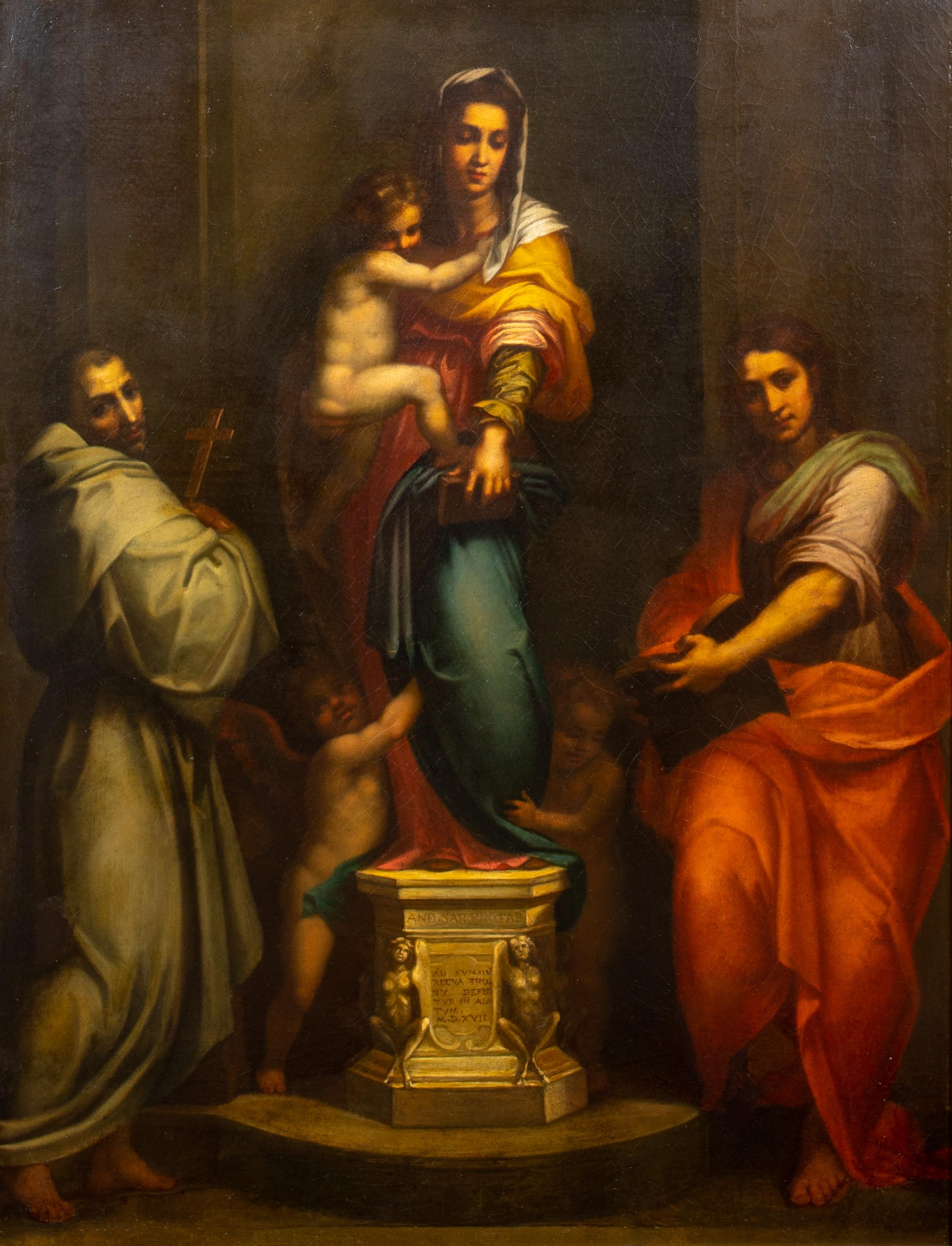 the holy family with the young saint john the baptist
