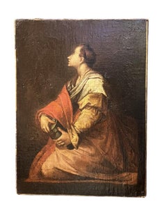 Mary Magdalene, after Andrea del Sarto, Dispute on the Trinity, 17th century