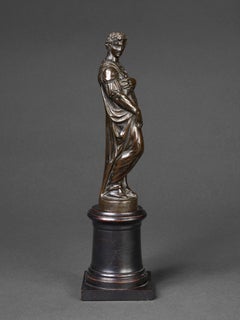 16th Century Venetian bronze sculpture of a Young Man in Armour