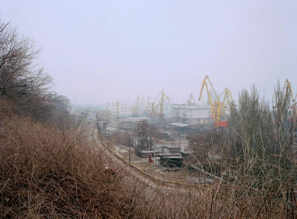 Landscape Photograph Andrea Diefenbach - Sans titre (Odessa Cranes)
