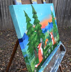 Firefly Field, Original Painting