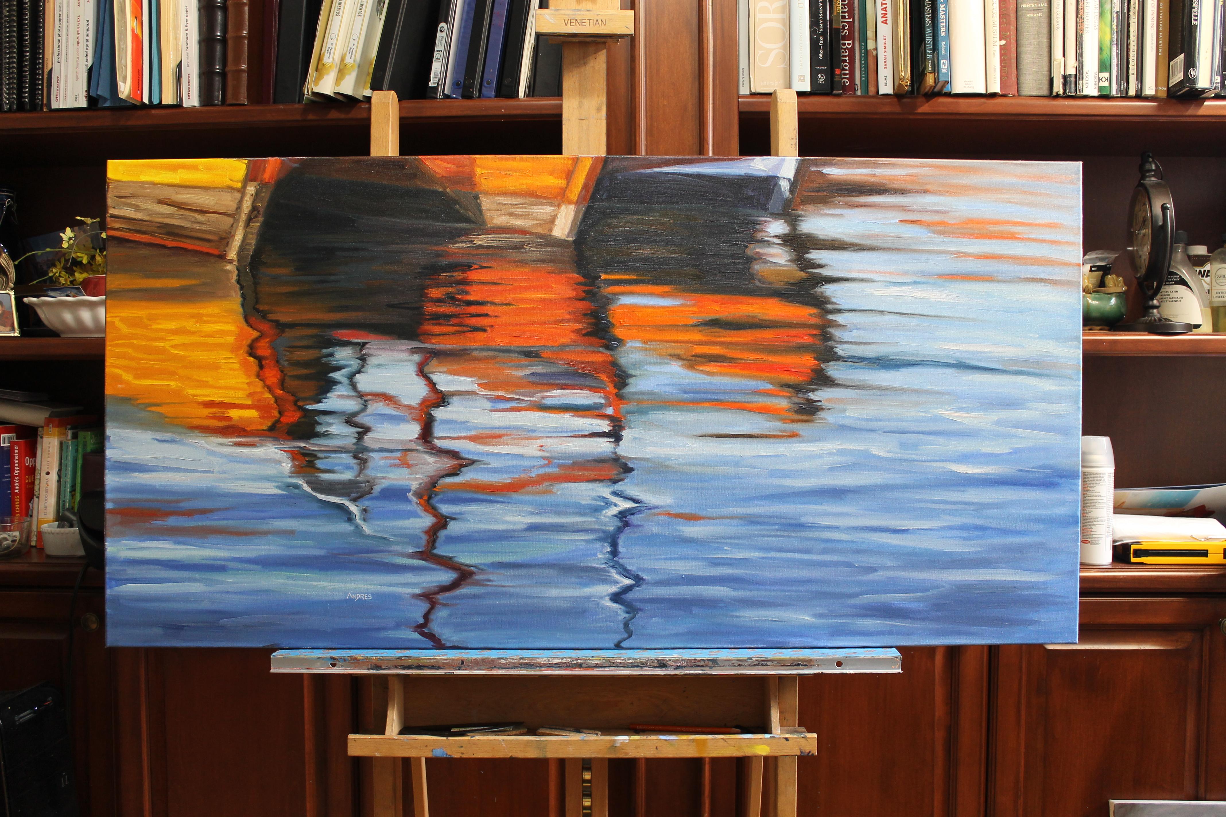 paintings with reflections