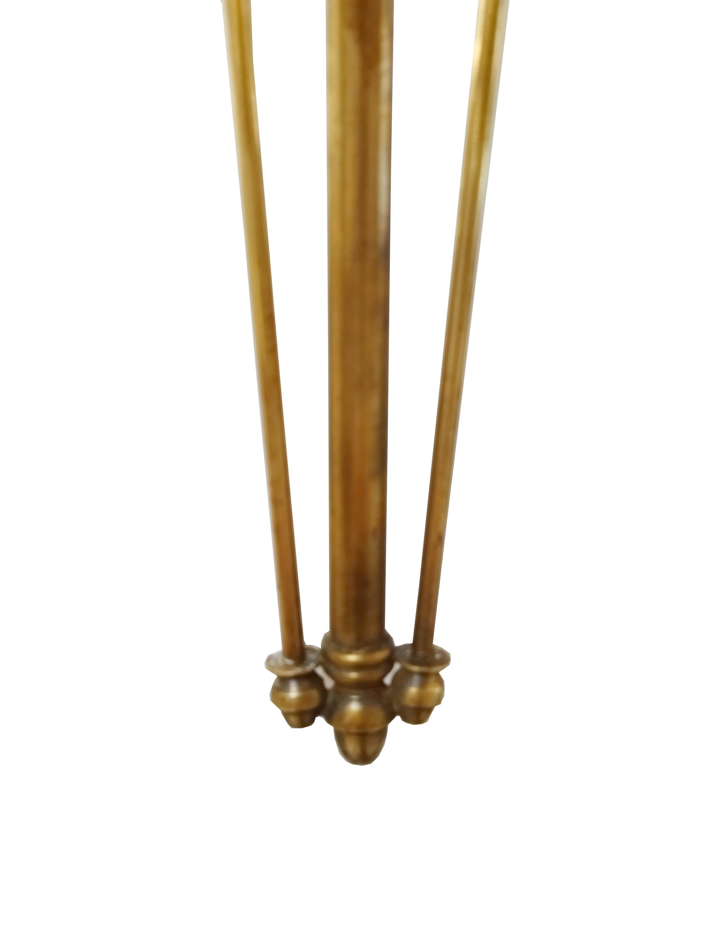 Mid-20th Century Arredoluce Brass Wall Lamp, Italy, 1950s
