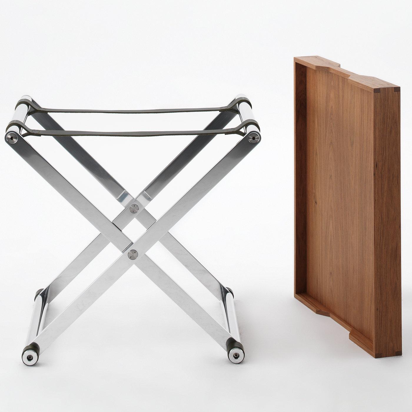 Italian Andrea Foldable Table by Enrico Tonucci For Sale