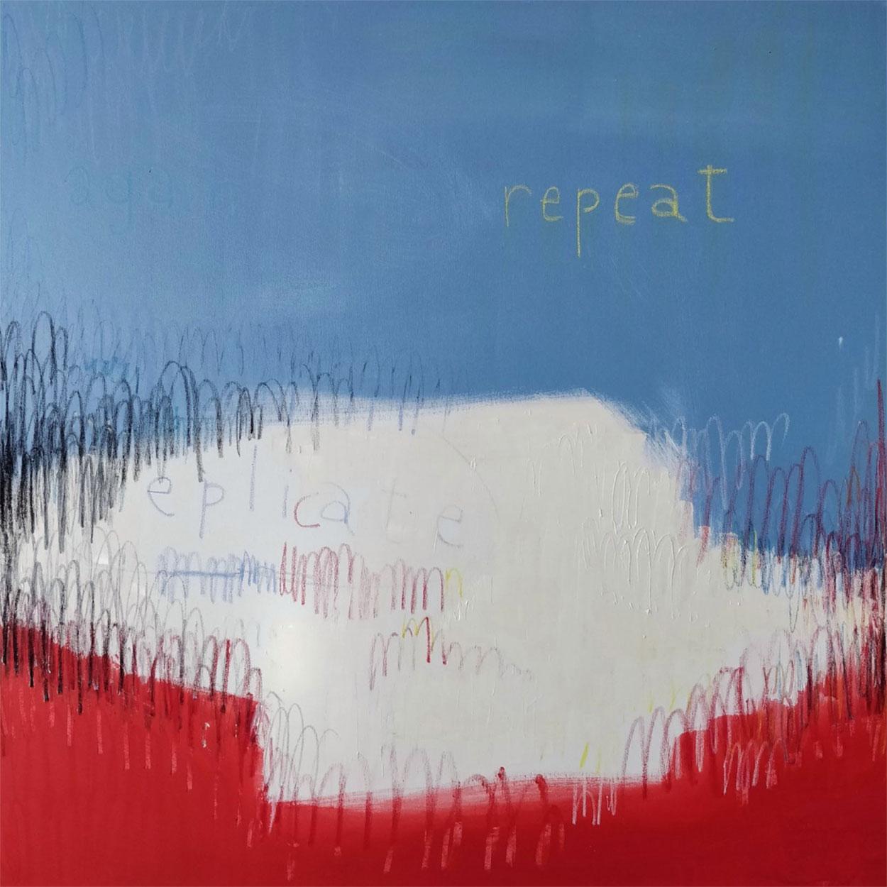 Andrea Gallotti Abstract Painting – No Name 8, Gemälde in Mischtechnik auf Leinen