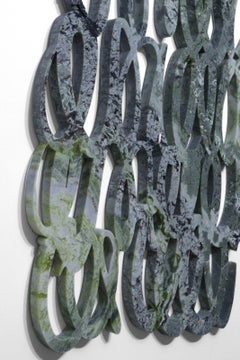 Marmi 2 - Marble Sculpture, Irish Green Marble, 2025, 24x16" (60x40cm)