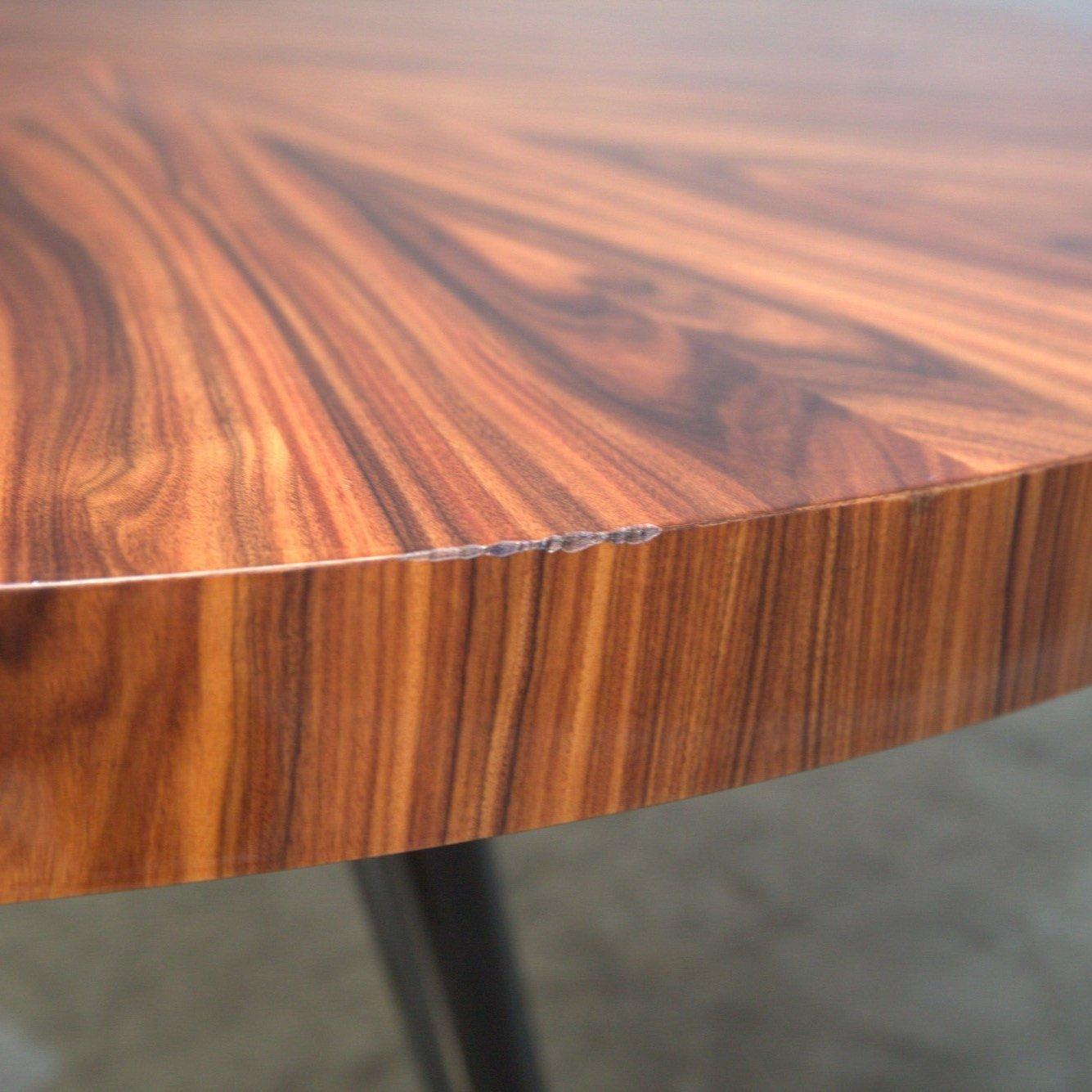 Modern Andrea Gloss Santos Extending Dining Table