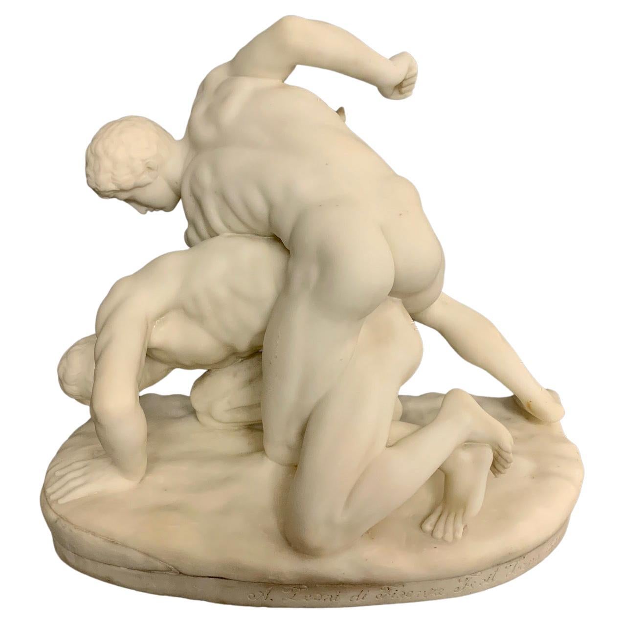 Andrea Leoni The Wrestlers, after the Antique For Sale