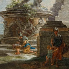 Andrea Locatelli (Rome, 1695–1741), Architectural Capriccio with Ruins