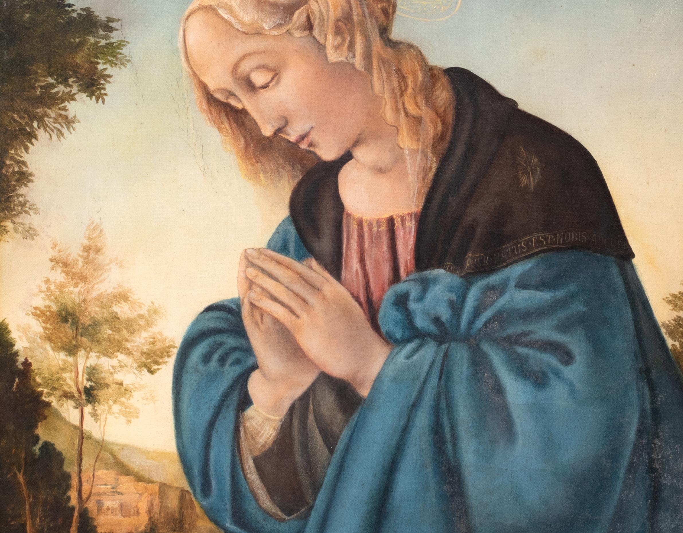 La Madonna, XIX secolo  stile di Andrea Mantegna (1431-1506) 6