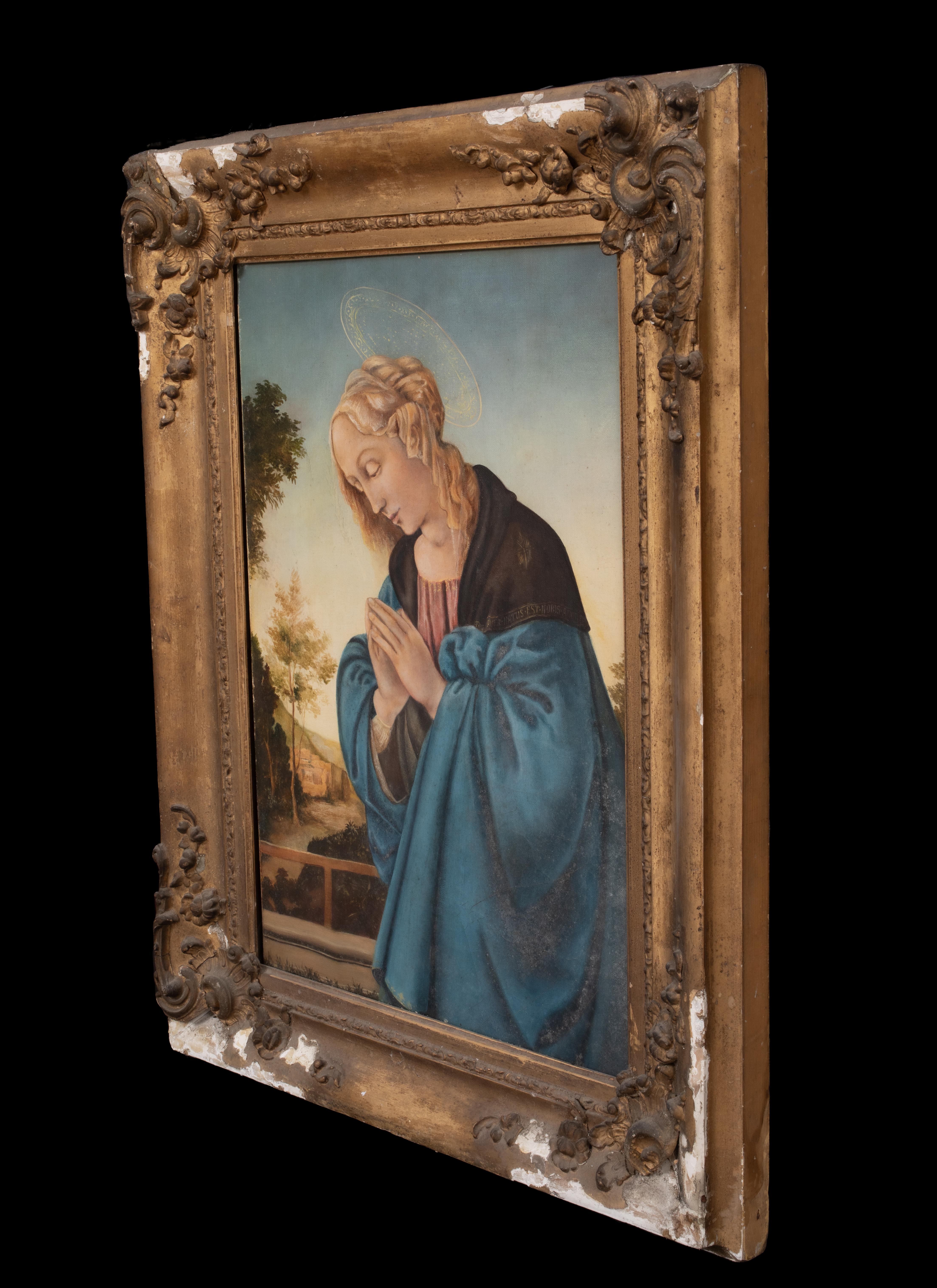 La Madonna, XIX secolo  stile di Andrea Mantegna (1431-1506) 4