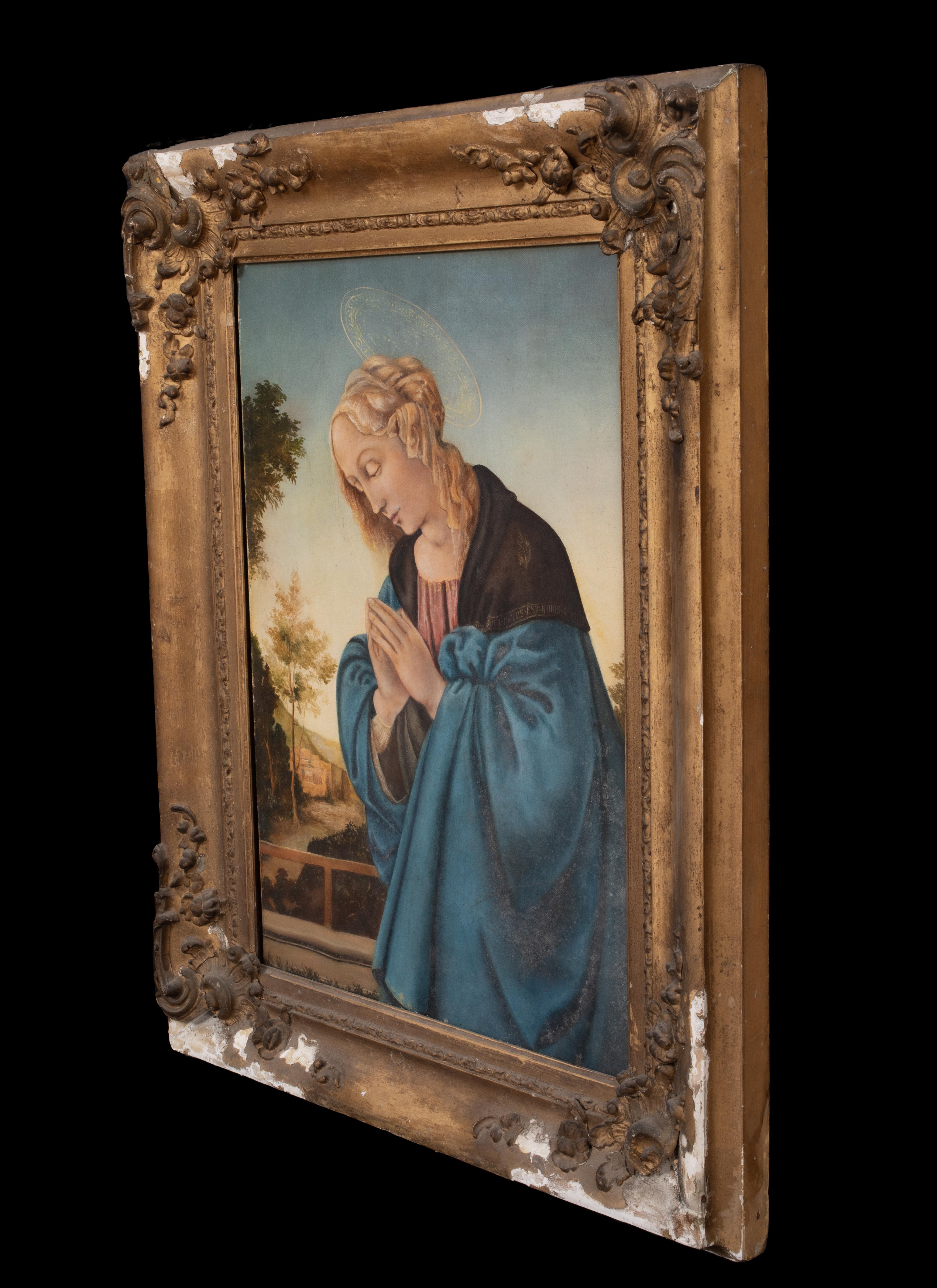 The Madonna, 19th Century  style of Andrea Mantegna (1431-1506) For Sale 7