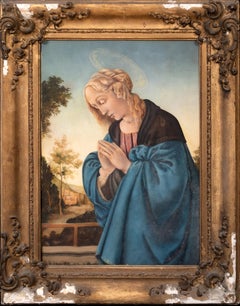 The Madonna, 19. Jahrhundert  Stil von Andrea Mantegna (1431-1506)
