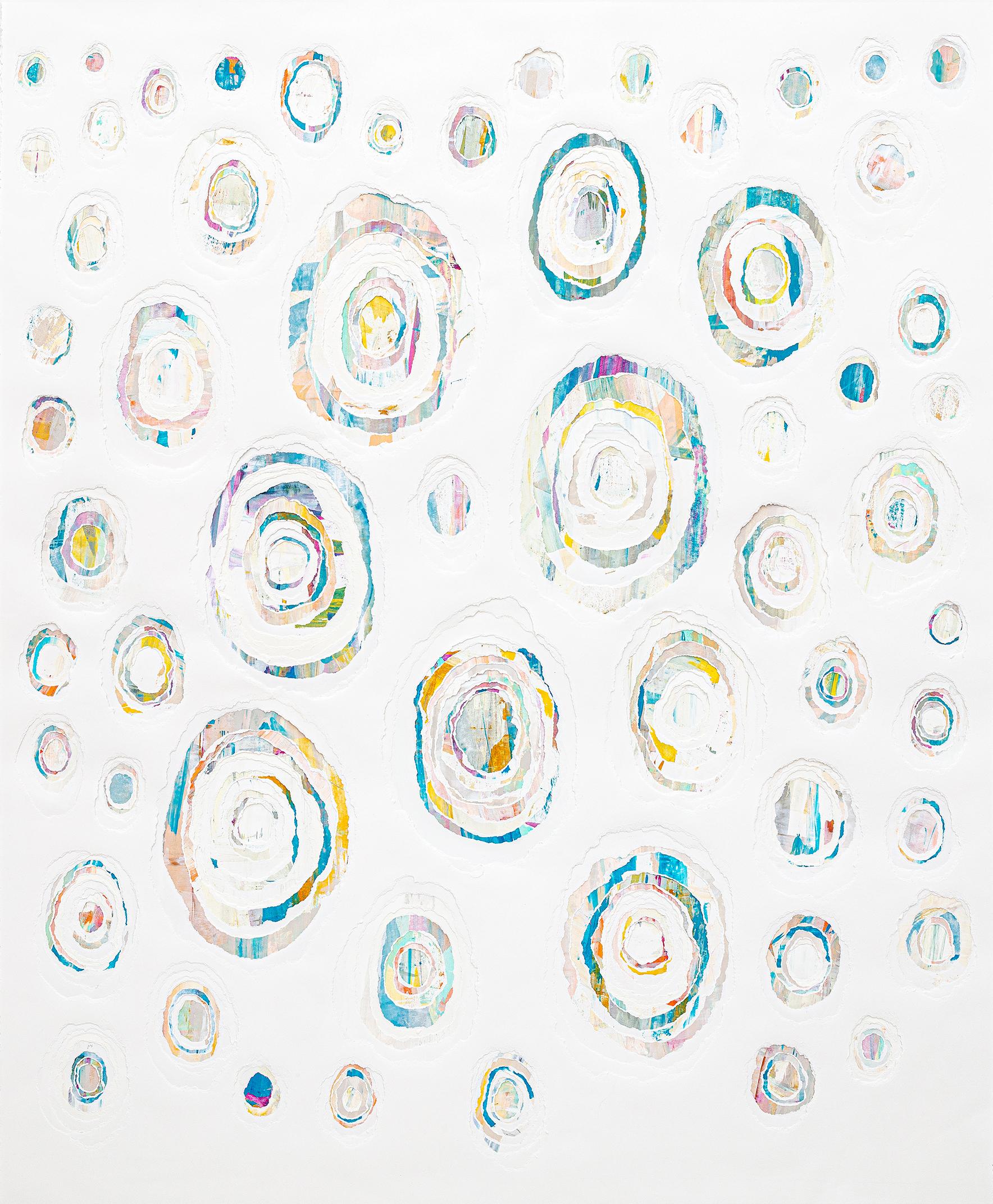 Andrea Myers Abstract Painting – Prismatisch