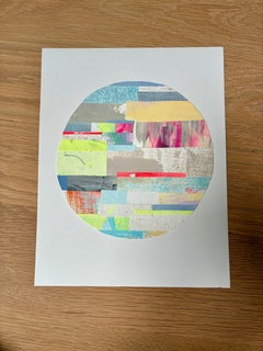 Lunas Nuevas 9: Impresión abstracta en papel, 2010s, Nuevo, 14x11
