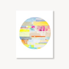 Lunas Nuevas 9: Impresión abstracta en papel, 2010s, Nuevo, 14x11