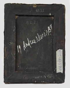 Black composition - Mixed Media on Canvas by Andrea Nurcis - 1987