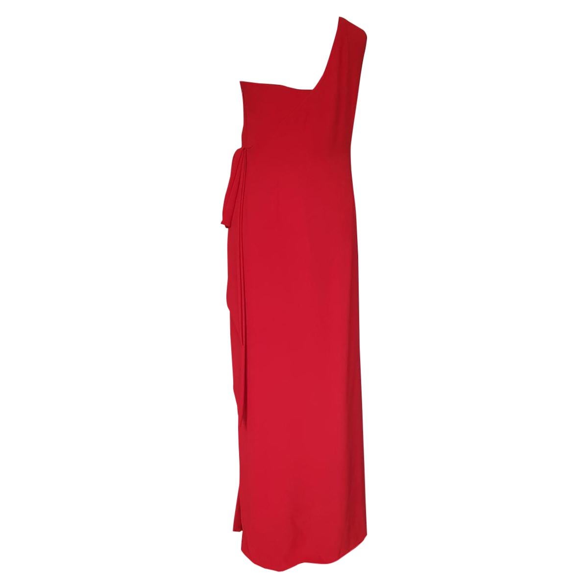 Spectacular dress by Andrea Odicini Couture
Silk
Bright red color
One shoulder
Amazing plissè work
Side drapery
Side zip closure
Total length cm 146 (57.5 inches)
Original price € 5000
Worldwide express shipping included in the price !