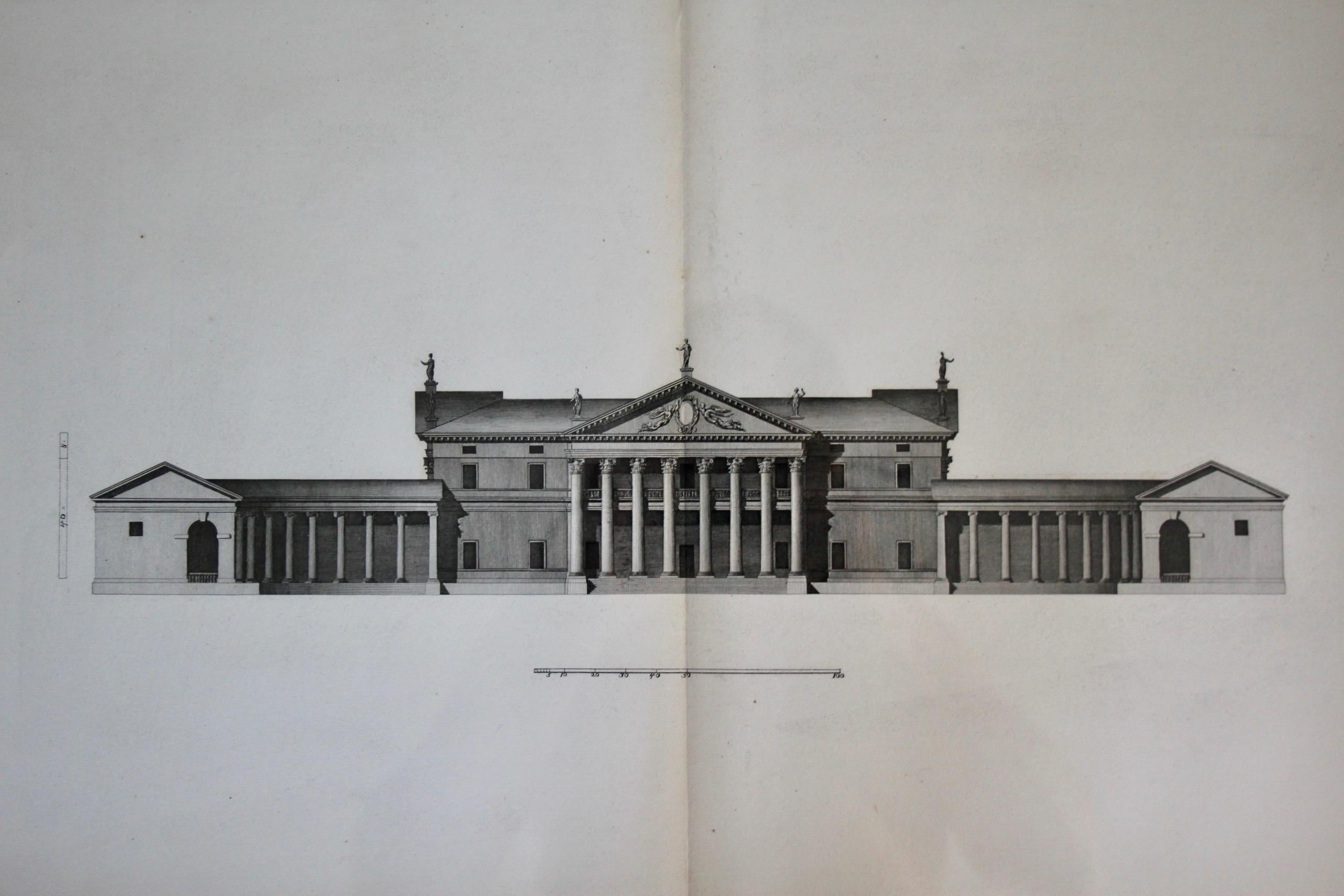 Grabado de Andrea Palladio Italiano en venta