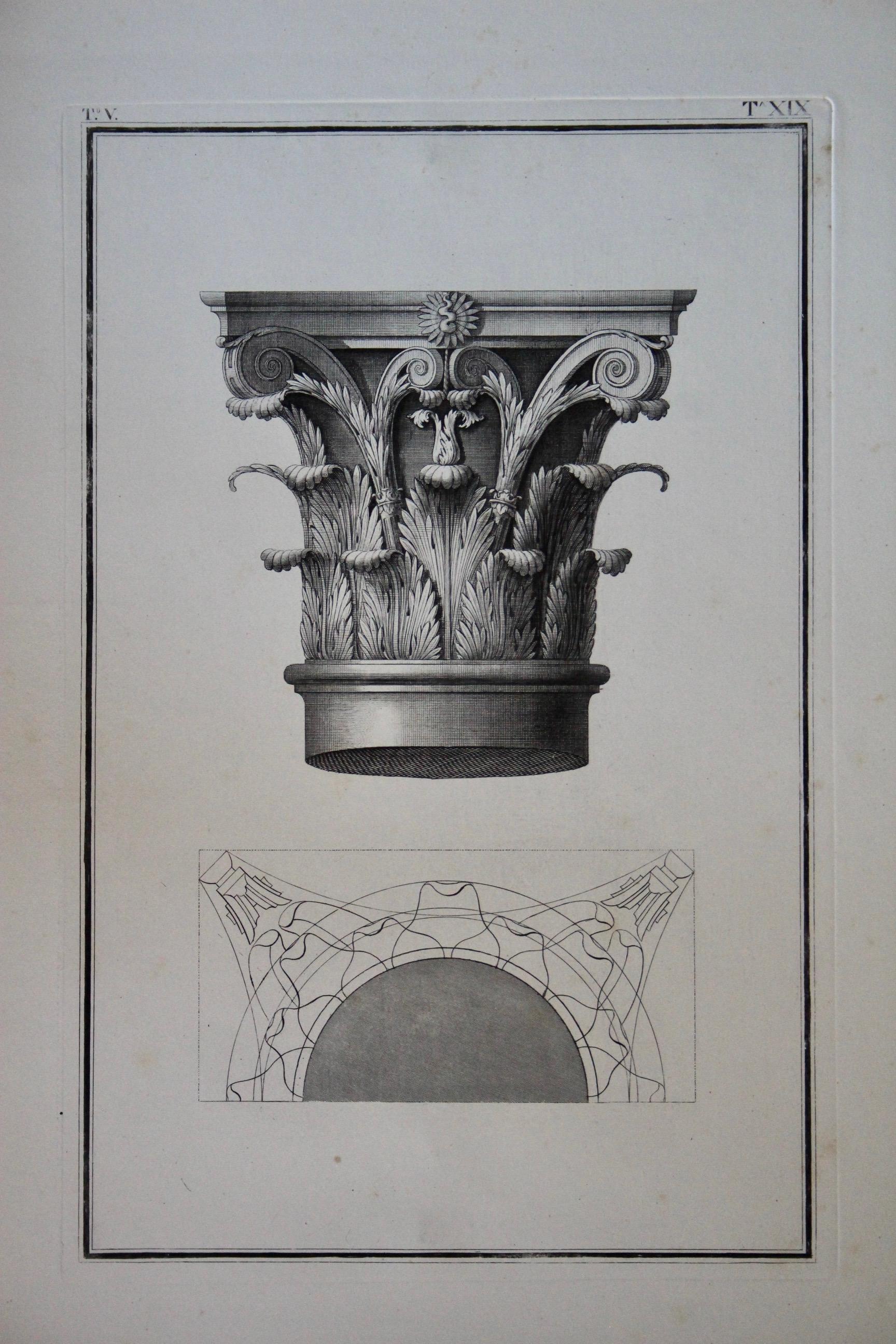 Italian Andrea Palladio engraving